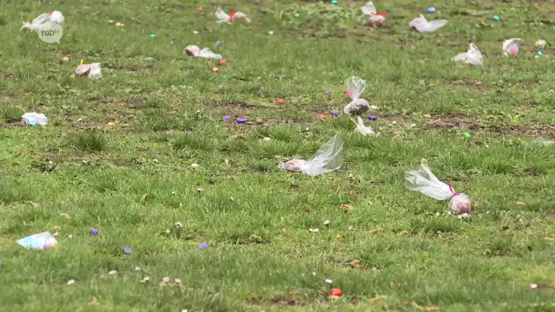 Paastraditie in Aarschot: paaseitjes zoeken in het stadspark