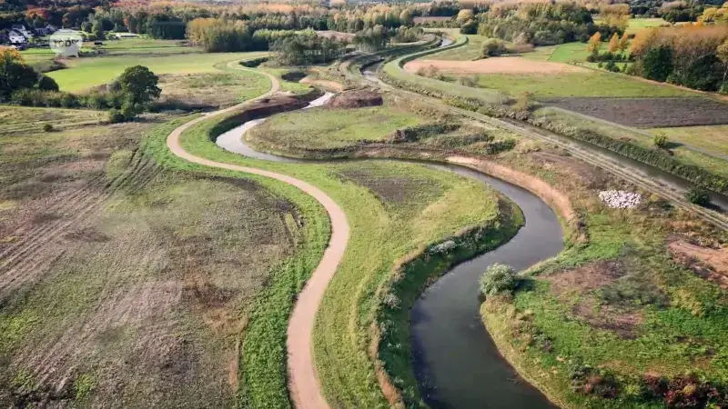 Nog deze maand worden nieuwe meanders tussen Betekom en Werchter aangesloten op Demer: "We verlagen ook de onverharde dijk"