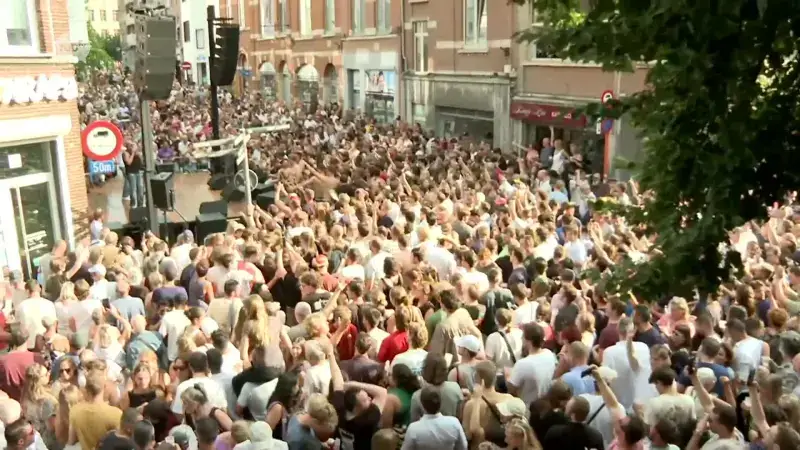 Ook Sergio en Sam Gooris op Zomer in Linden