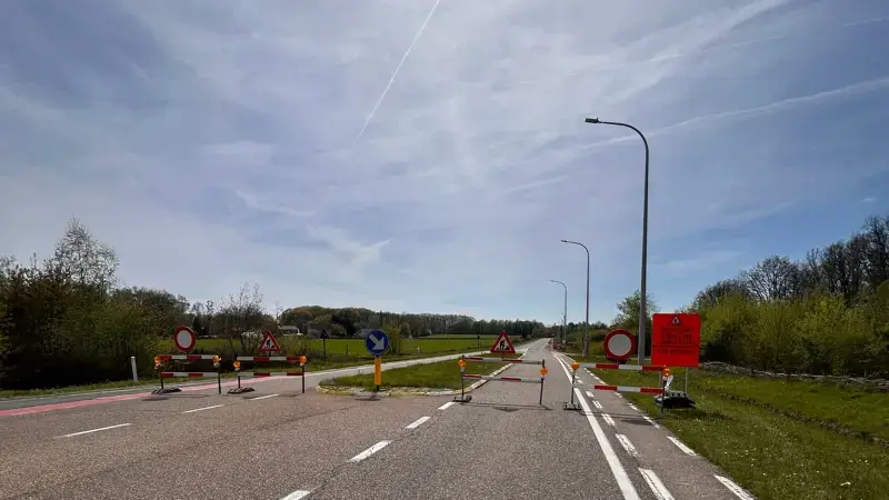 Straat aan op- en afrittencomplex Tielt-Winge tot eind mei afgesloten voor aanleg gescheiden fietspad