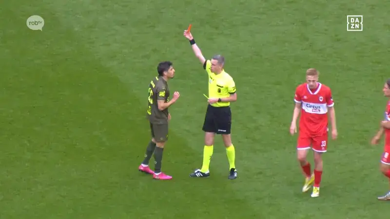 Twee rode kaarten nekken OH Leuven op het veld van Antwerp (2-0): "Ze hebben zich al geëxcuseerd voor de groep"