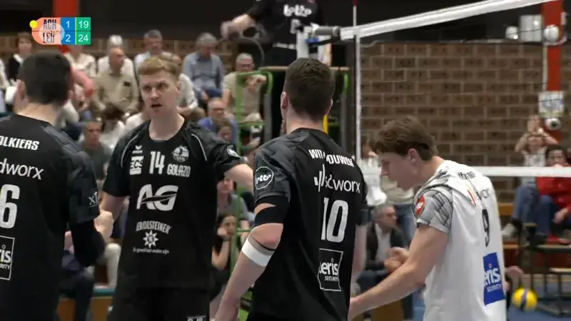 Volley Haasrode Leuven veert op tegen Achel (1-3): "Hier een statement komen maken, geeft vertrouwen voor maandag"