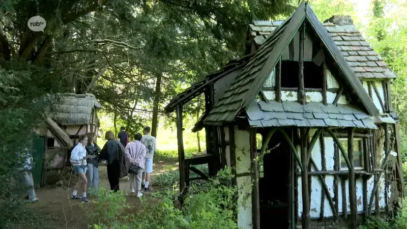250 mensen ontdekken het miniatuurdorp bij kasteeldomein Gellenberg voor Erfgoeddag: "Gemaakt door kinderen"