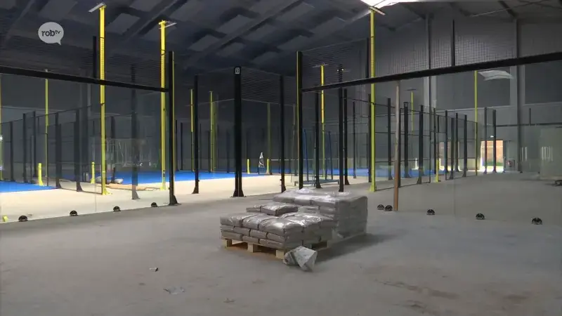 Eerste padelvelden op militair domein in Attenrode-Wever klaar