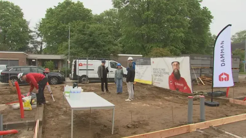 Bouw van zeven sociale woningen gestart in Tweebunders in Kessel-Lo