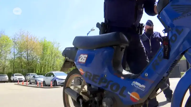 Vier bromfietsen in beslag genomen bij controle in August Vermeylenlaan in Kessel-Lo