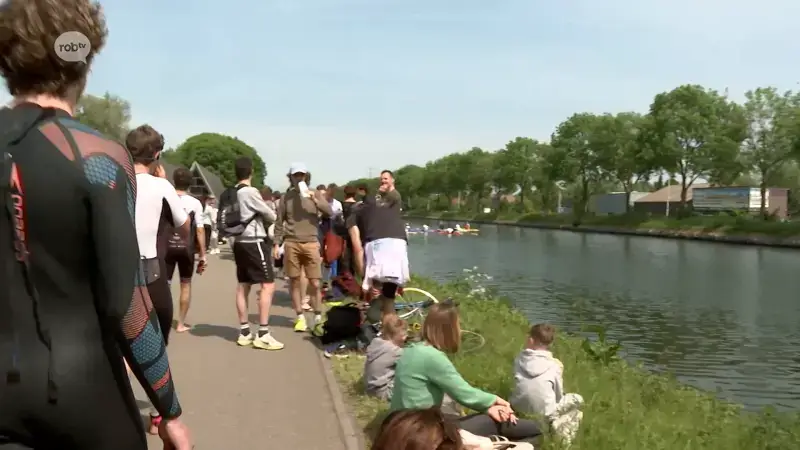 1.000 deelnemers geven beste van zichzelf tijdens City Triatlon in Leuven: "Het lopen was een killer"