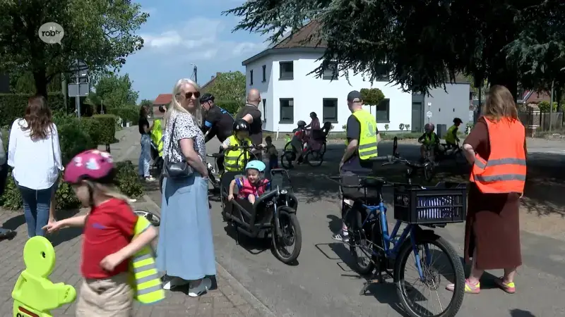 Protest in Pellenberg tegen fietsroute naar nieuwe school: "Wij willen de pijnpunten van elke route in kaart brengen"