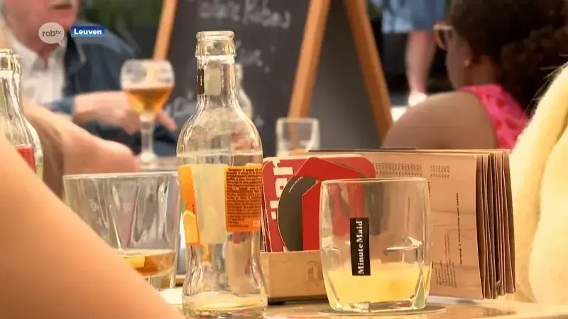 Zomerweer trekt heel wat volk naar de terrasjes: "We zijn speciaal een dagje naar Leuven gekomen"