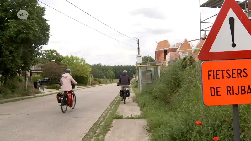 Glabbeek werkt vanaf 22 juni aan nieuwe fietspaden in de Hoeledenstraat