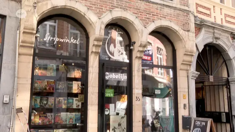 Stripwinkel Gobelijn in Leuven verhuist naar Ladeuzeplein