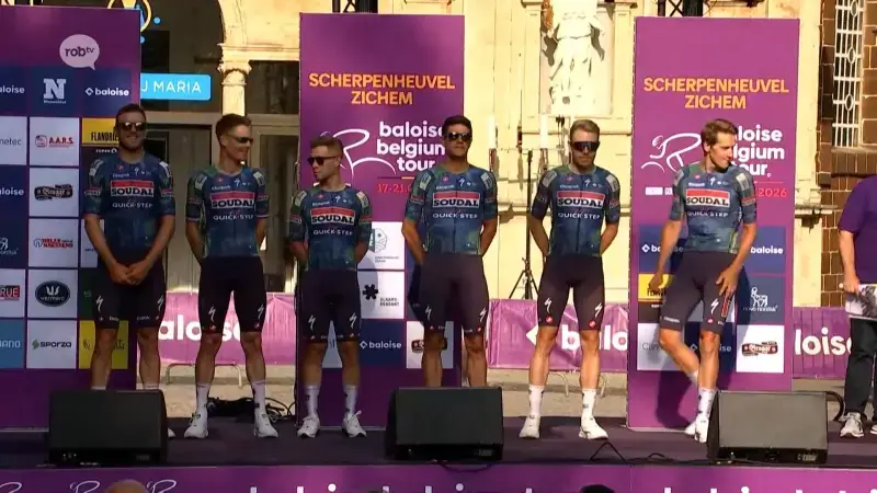 HERBELEEF: Dit was de ploegenvoorstelling op de Baloise Belgium Tour: "Ik heb hier al eens een kaarsje gebrand"