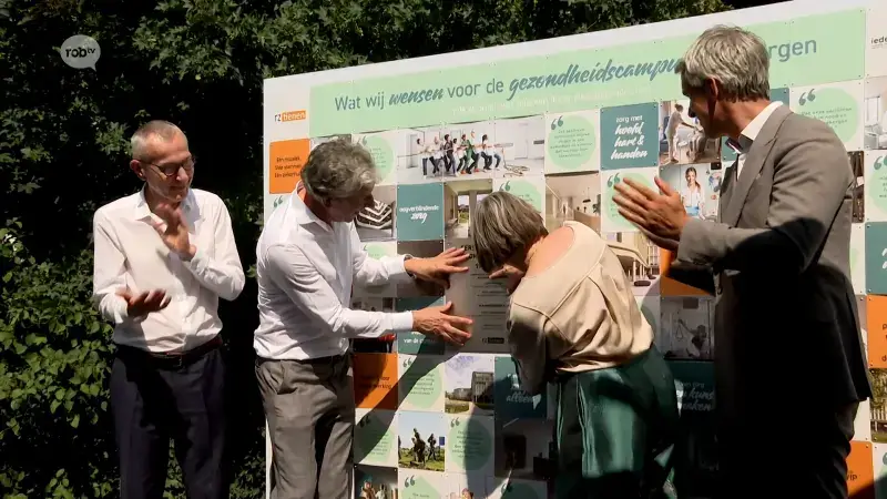 Bouw nieuwe ziekenhuiscampus in Houtemstraat in Tienen gestart