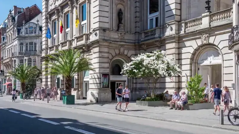 Stadscentrum Leuven: zit-en rustplaatsen op komst