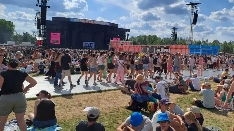 Werchter Boutique vroeger stopgezet door voorspeld onweer