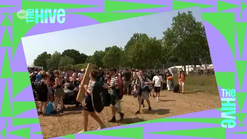 HERBEKIJK: Dit was de instroom van camping The Hive op Rock Werchter