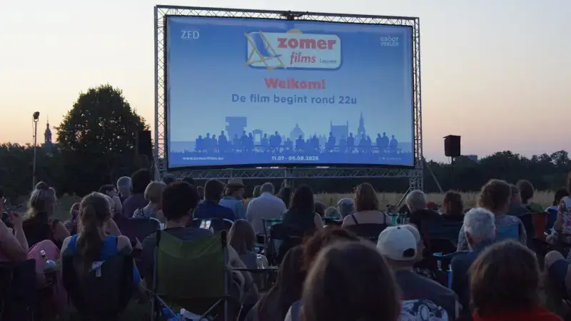 Deze zomer kan je opnieuw genieten van openluchtfilms in Leuven