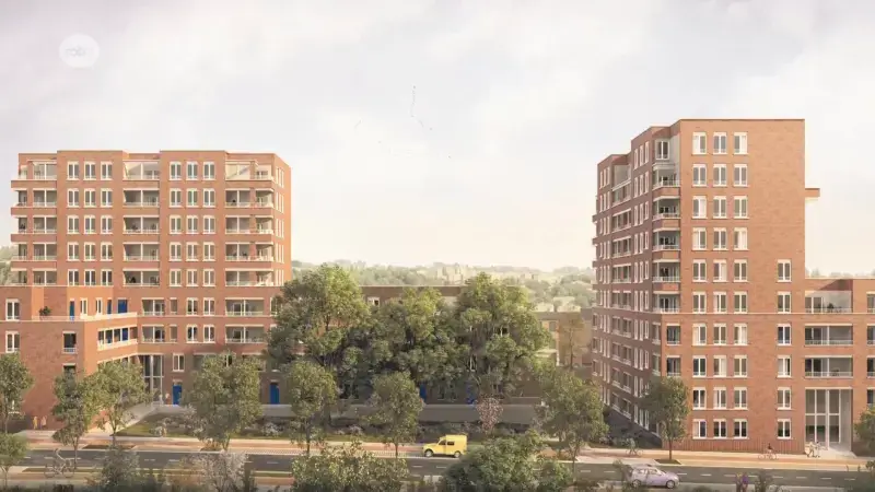 Buurtcomité verzet zich tegen hogere sociale woongebouwen in Van Waeyenberghlaan in Leuven: "Te veel schaduw en inkijk"