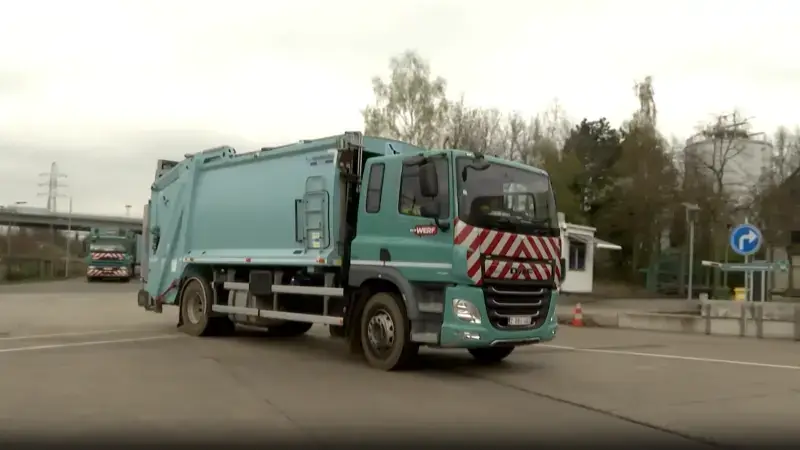 Afvalophaling start volgende week vroeger door het warme weer