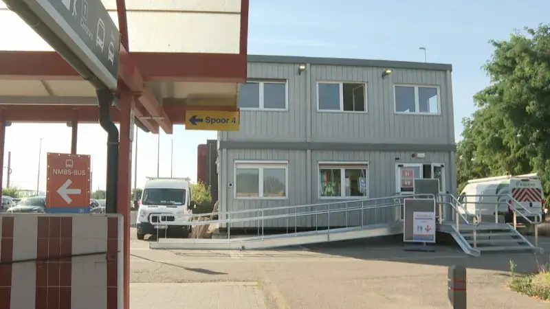 Tijdelijk stationsgebouw opent morgen in Tienen: "Met ticketautomaat, wachtzaal en sanitair"