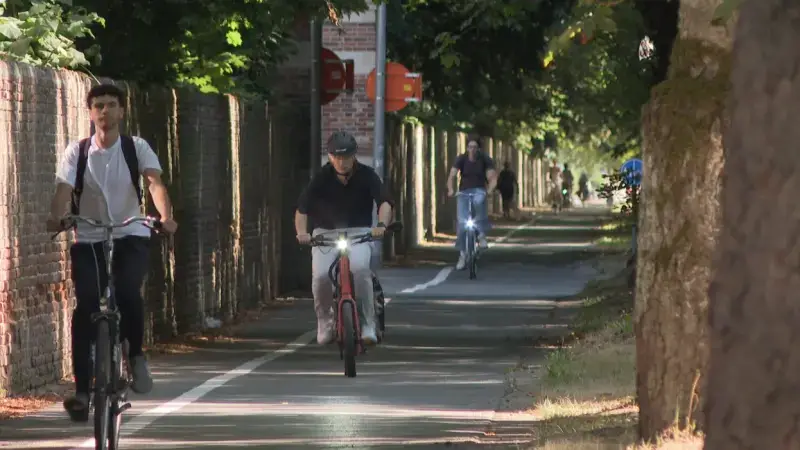 Eind augustus start de heraanleg van het fiets- en voetpad aan de Kardinaal Mercierlaan in Leuven