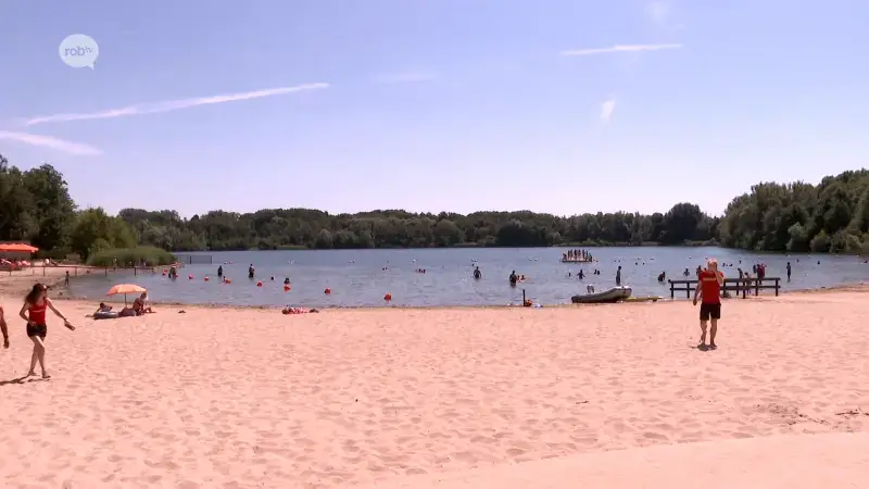 Man komt in de problemen aan de Plas van Rotselaar: "Hij sprong in het water in een verboden zone en stootte zijn hoofd"