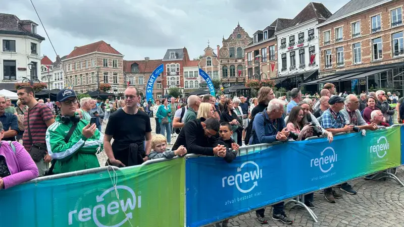LIVEBLOG: Dit is de start van de Renewi Tour in Diest