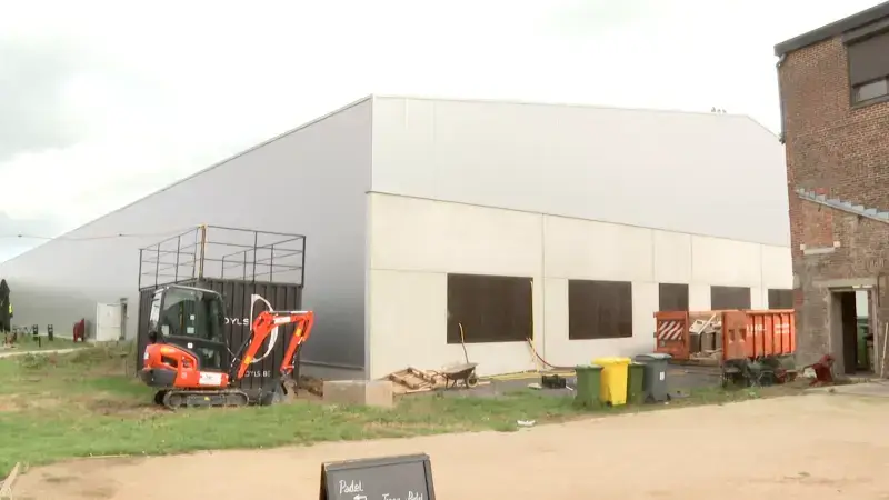 Tennisclub de Vloer in Herent start met vernieuwingswerken