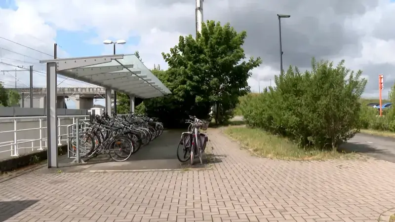 Beveiligde fietsenstallingen op komst aan stations van Kortenberg en Erps-Kwerps