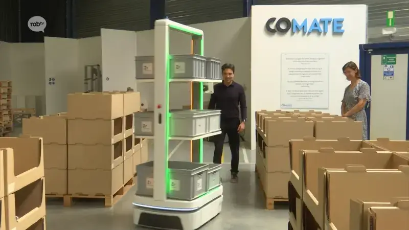 3 bedrijven uit onze regio ontwikkelen zelfrijdende robot die het werk in magazijnen makkelijker maakt