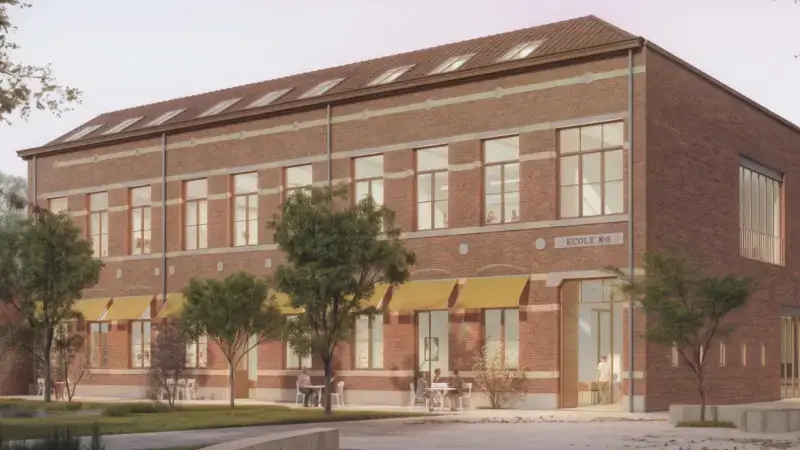 200.000 euro Vlaamse subsidies voor renovatie van School 6 in Leuven, kantoorruimtes openen begin 2028