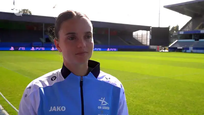 Jeslynn Kuijpers (OH Leuven Women) blikt vooruit op CL-duel tegen AS Roma