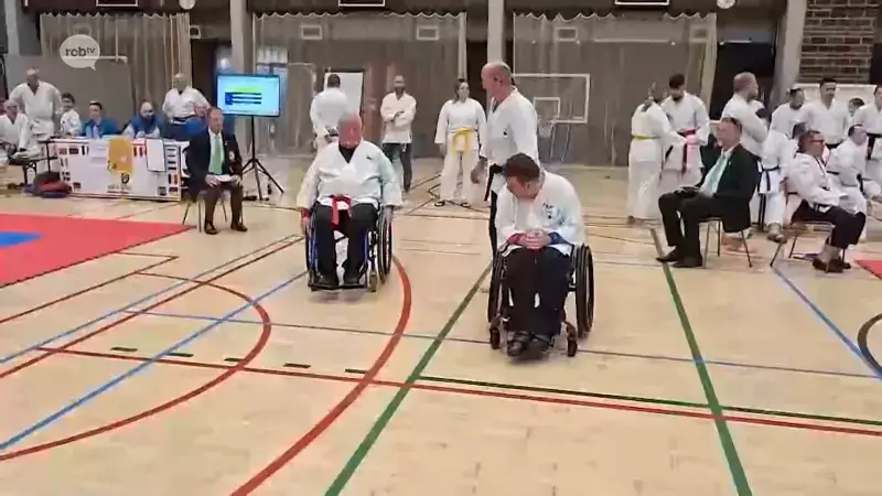 Filip Billen uit Tienen is voor vijfde keer wereldkampioen rolstoelkarate