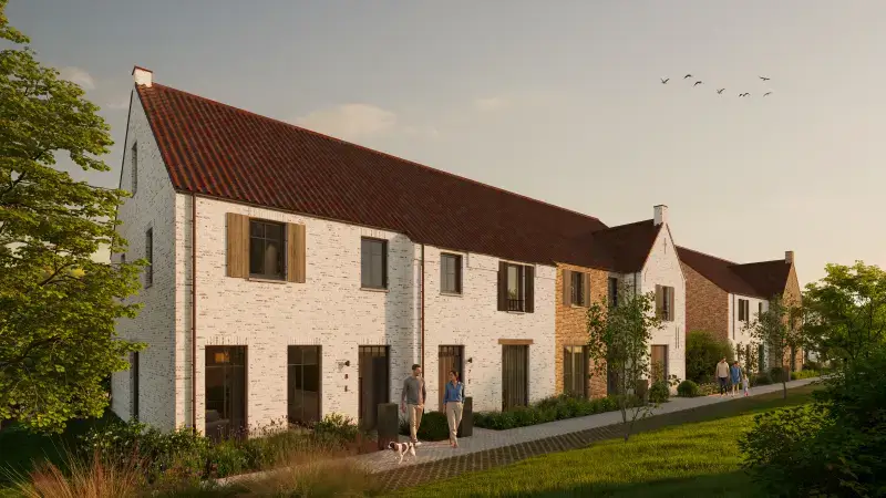 28 nieuwe gezinswoningen in Huldenberg in groene omgeving tegen 2028