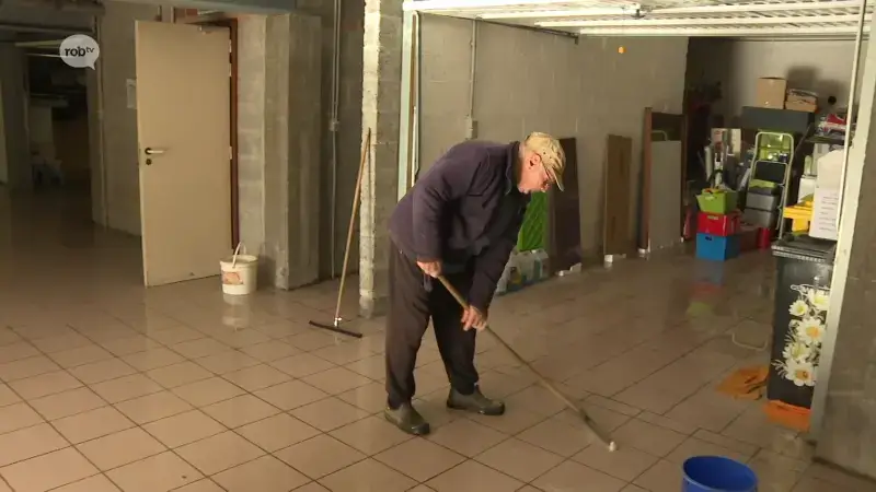 Storm zet kelders blank in Huldenberg: "Sinds heraanleg gemeenteplein veel meer last"
