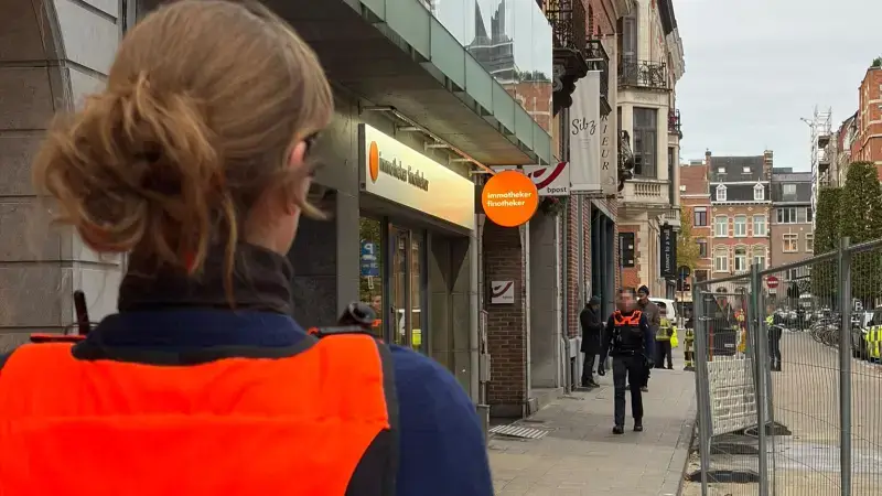 Verdachte poederbrief gevonden in postkantoor in Jan Stasstraat in Leuven