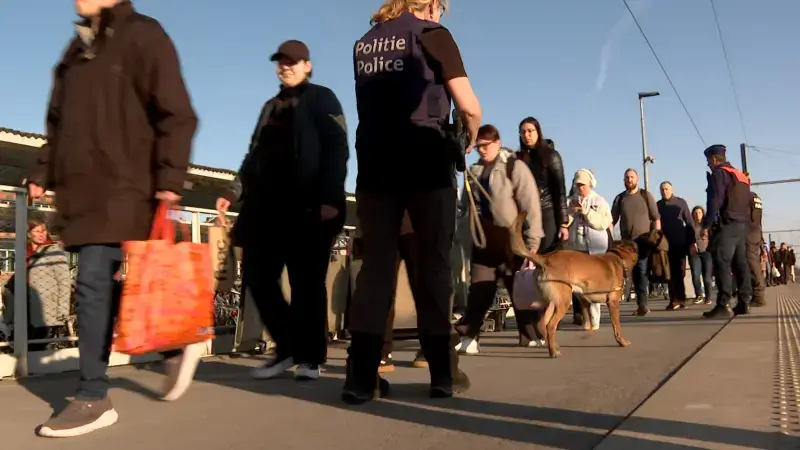 Vier mensen betrapt met cannabis tijdens controleactie in en rond de stations van Tienen en Landen