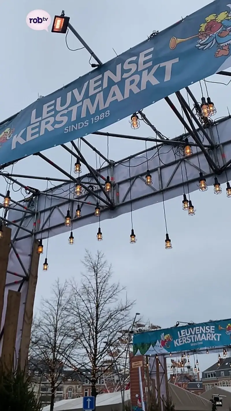 Kerstmarkt in Leuven!