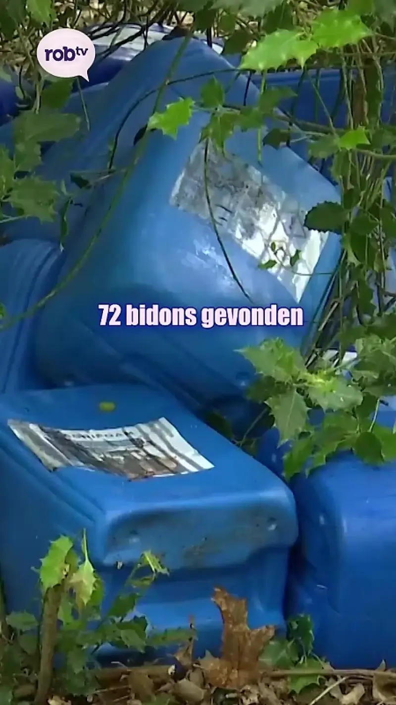 Drugsafval in Diest