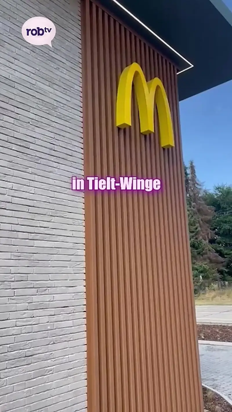 Nieuwe McDonald's!