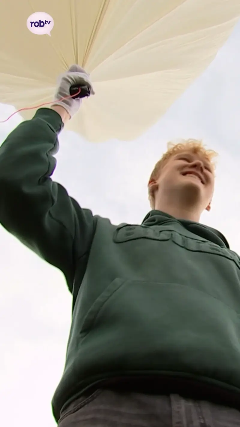 Weerballon gelanceerd