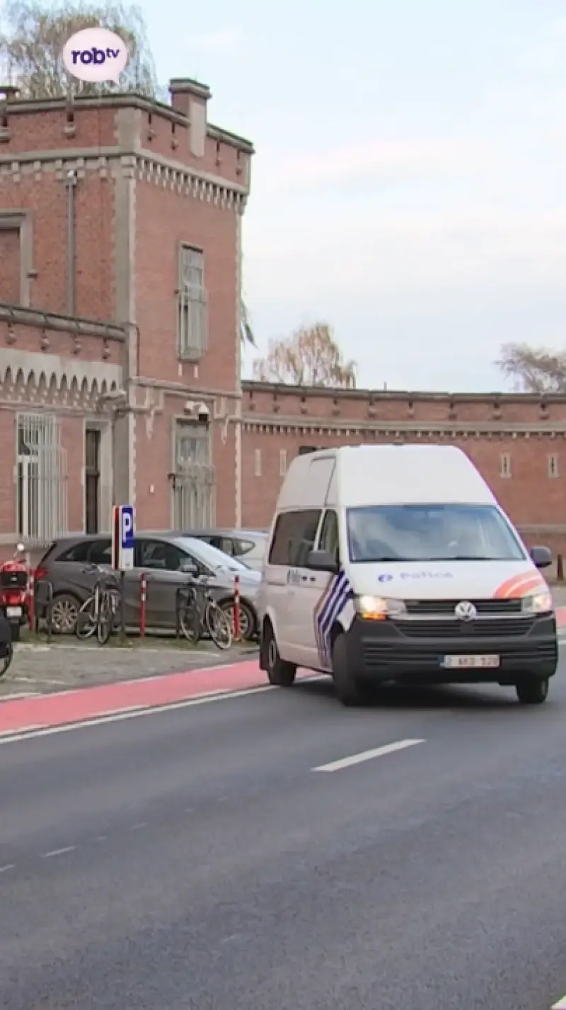 Betrapt in gevangenis van Leuven