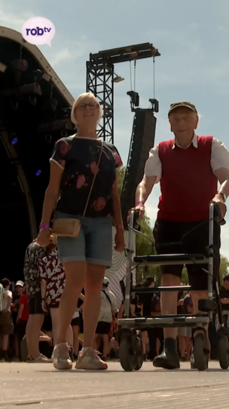 Oudste bezoeker van Rock Werchter overleden
