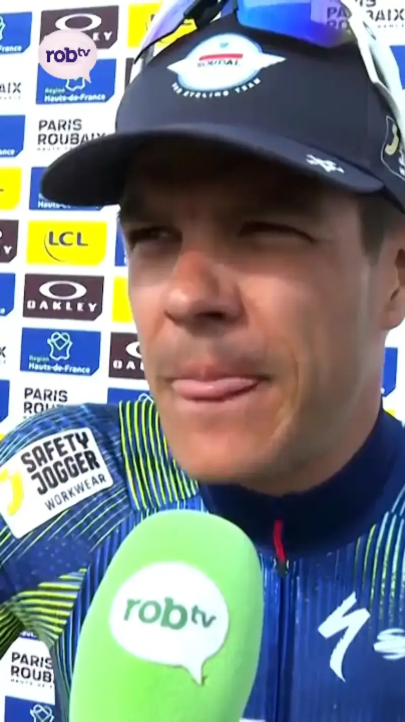 Een reactie van Jasper Stuyven na een geweldige derde plaats in Parijs-Roubaix!