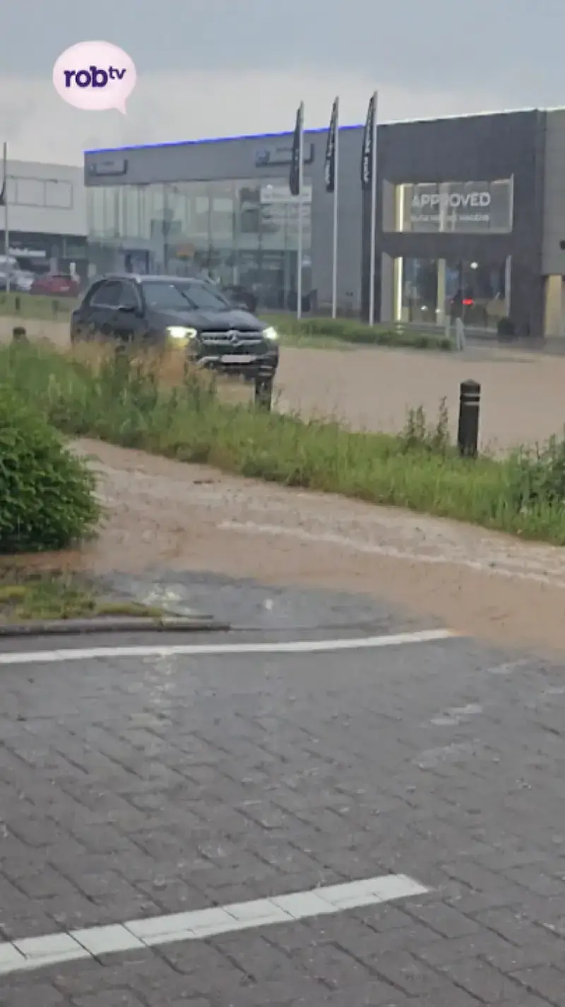 Wateroverlast in Herent
