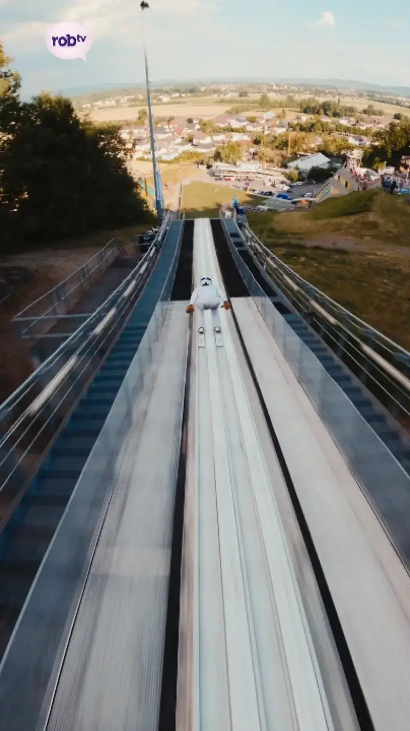 Belgisch record schansspringen VERBROKEN