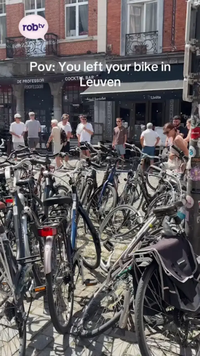 Achtergelaten fiets in Leuven!