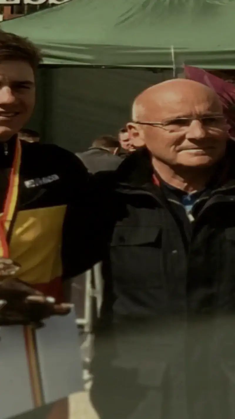 Eerste trainer van Remco Evenepoel!