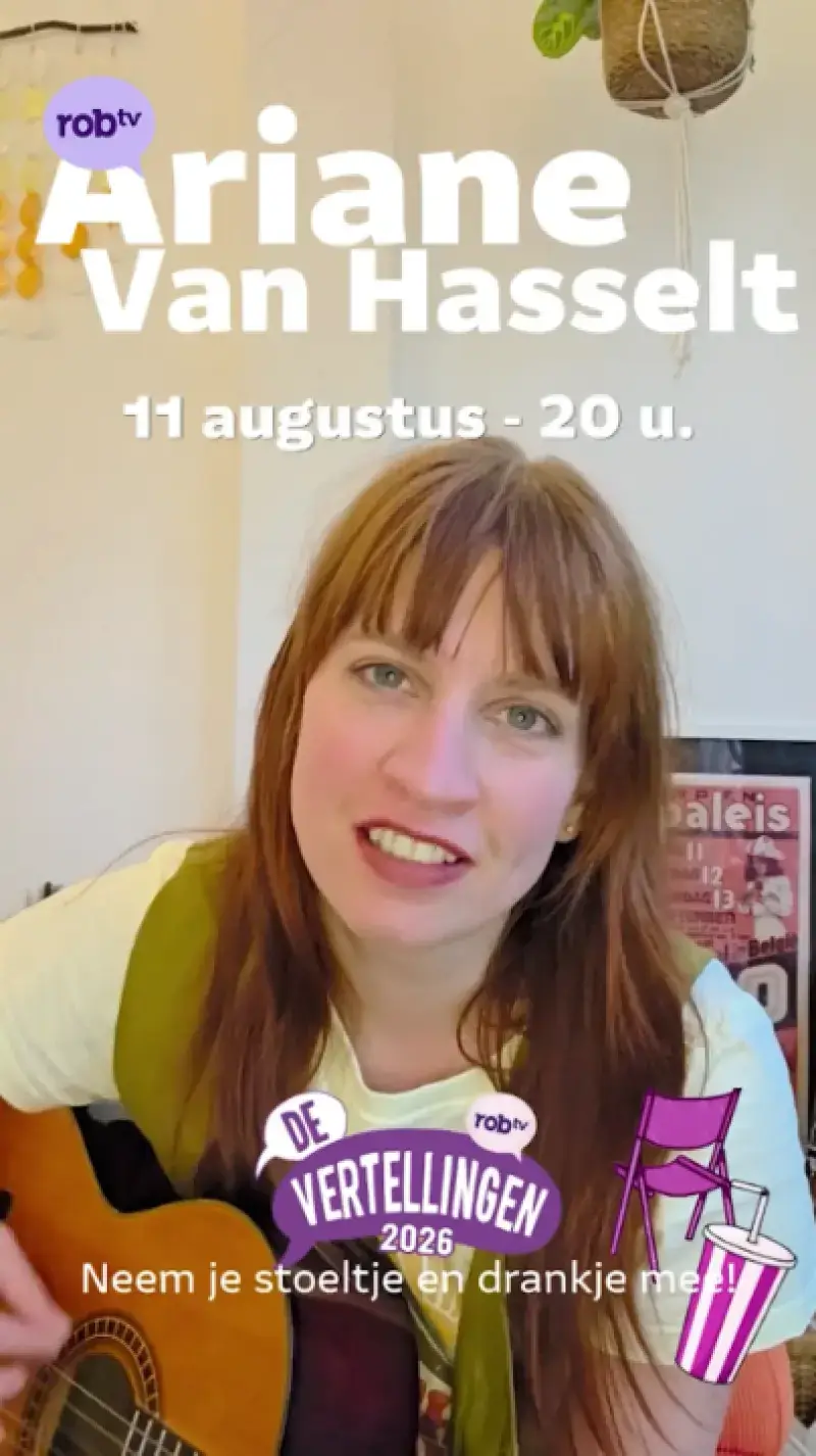 ROBtv Vertellingen in Tremelo met Ariane Van Hasselt!