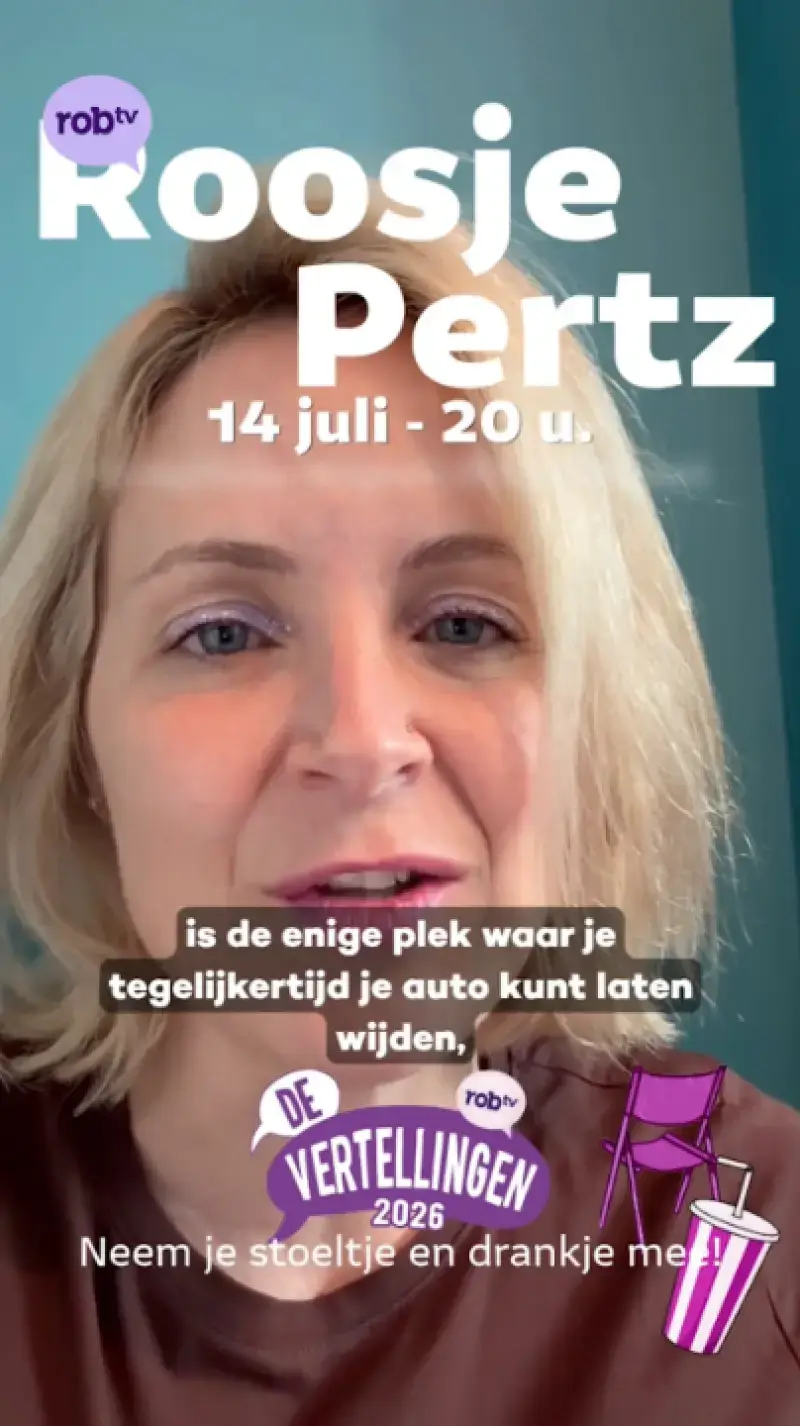 ROBtv Vertellingen in Scherpenheuvel-Zichem met Roosje Pertz!